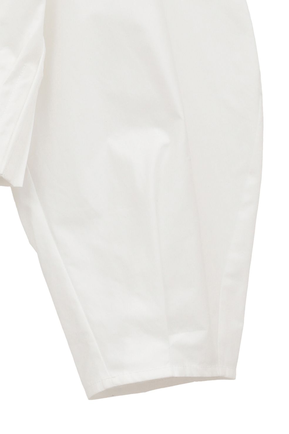 リボンジップシャツ - RIBBON ZIP SHIRTS - WHITE