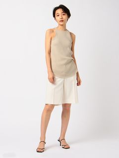 カップアメスリタンクトップ - BEIGE