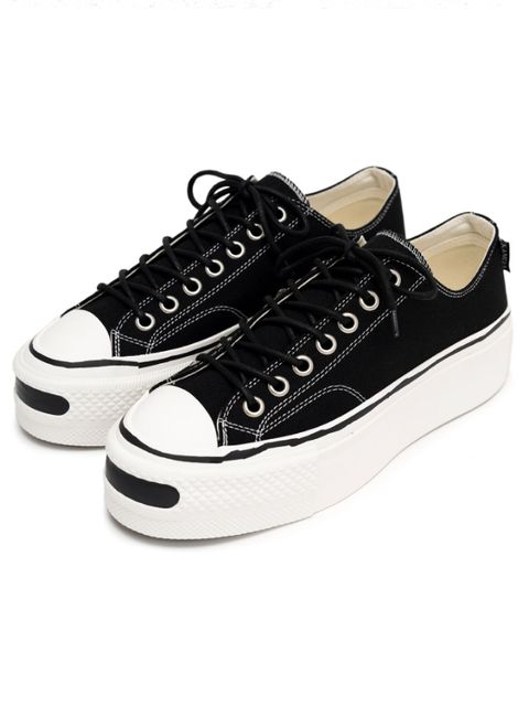【Joey / ジョーイ】 プラットフォームスニーカー - Platform Sneaker （ BLACK ）  G15FW701