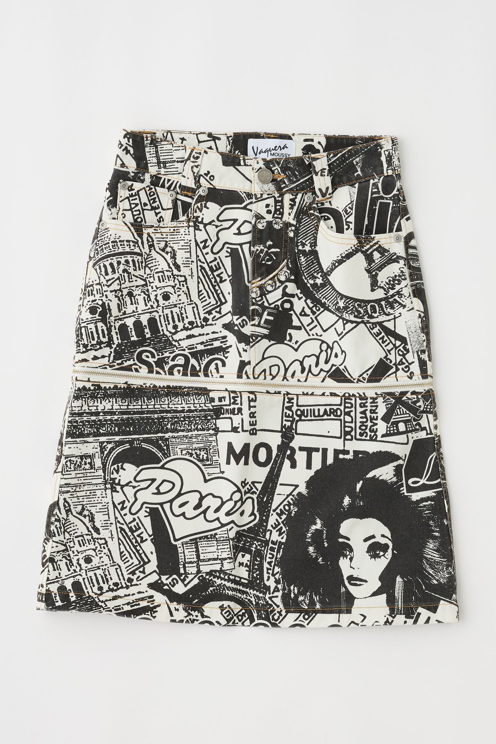 パリスシンドロームスカート | VQ PARIS SYNDROME SKIRT（INDIGO)