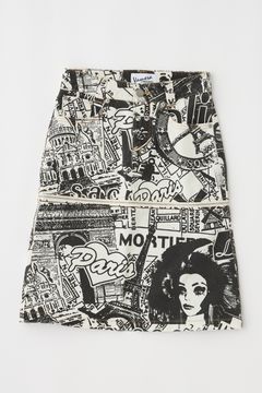 パリスシンドロームスカート | VQ PARIS SYNDROME SKIRT（INDIGO)