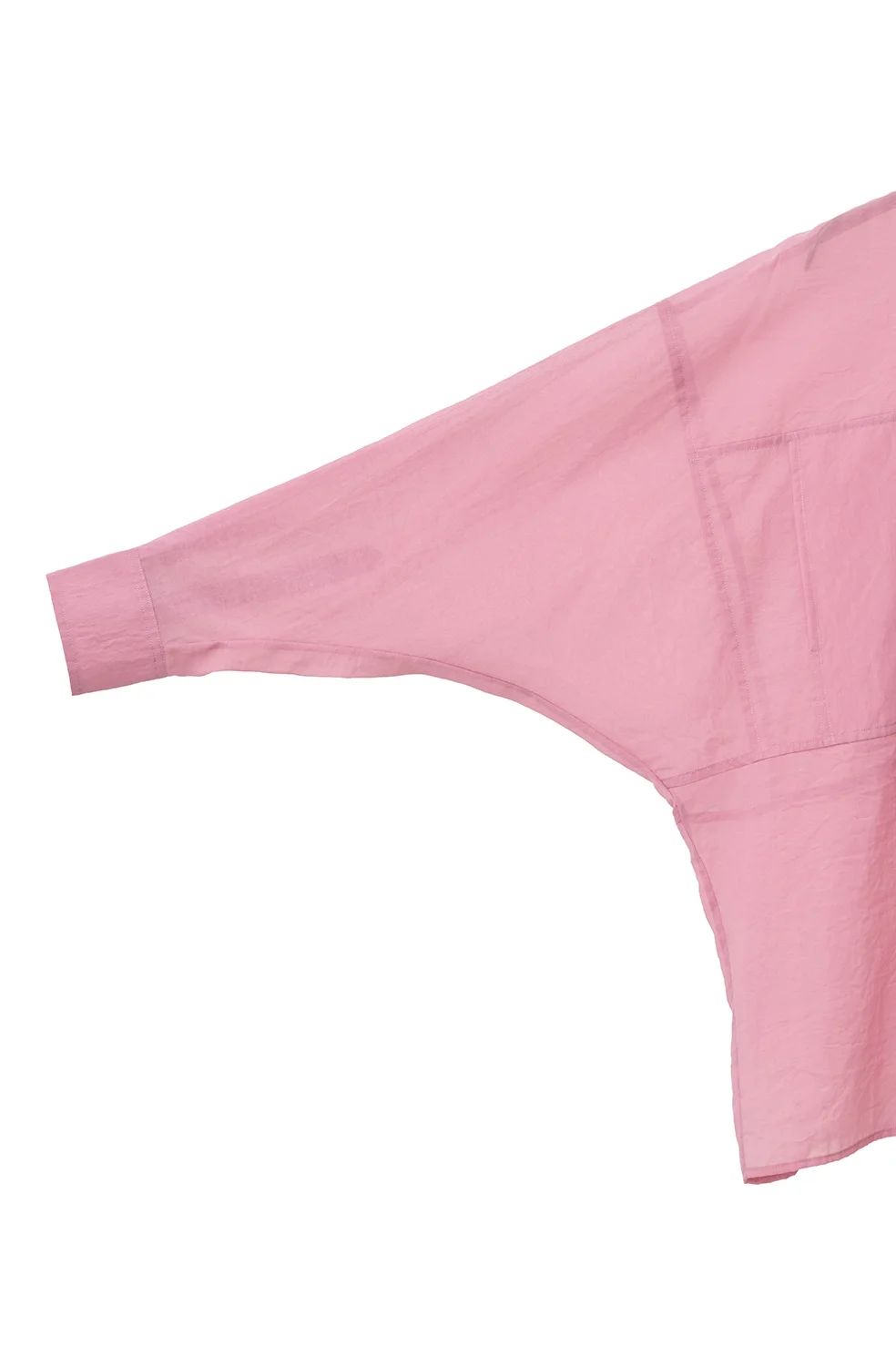 シアードルマンシャツ -  SHEER DOLMAN SHIRTS (PINK)