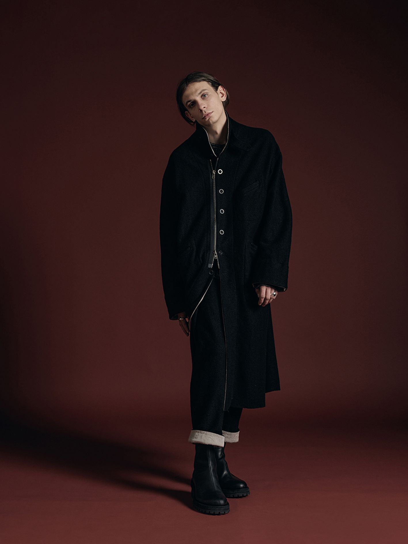 フィリングコート - fulling coat - VI-3632-06 - B - GREY