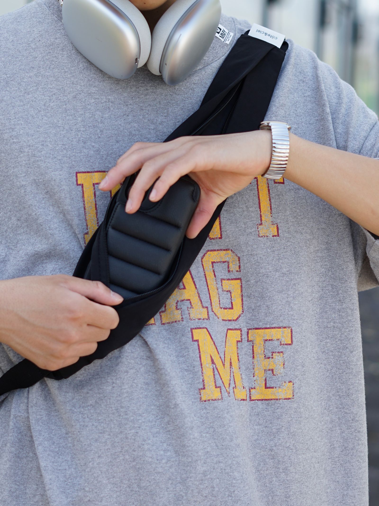 グレーでまとめるMMYのスプリングスタイル