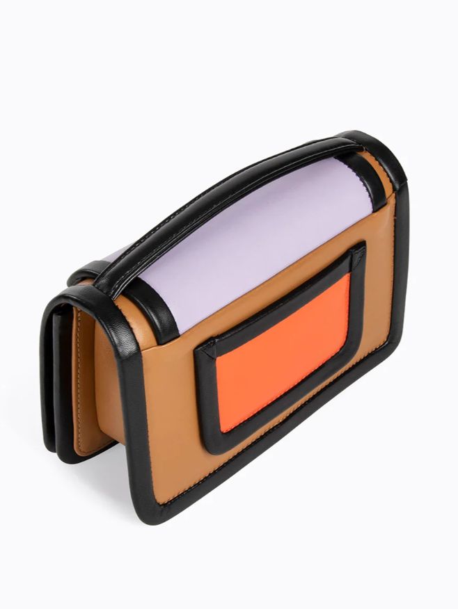 アルファ ハンドバッグ - ALPHA BAG - MULTI COGNAC
