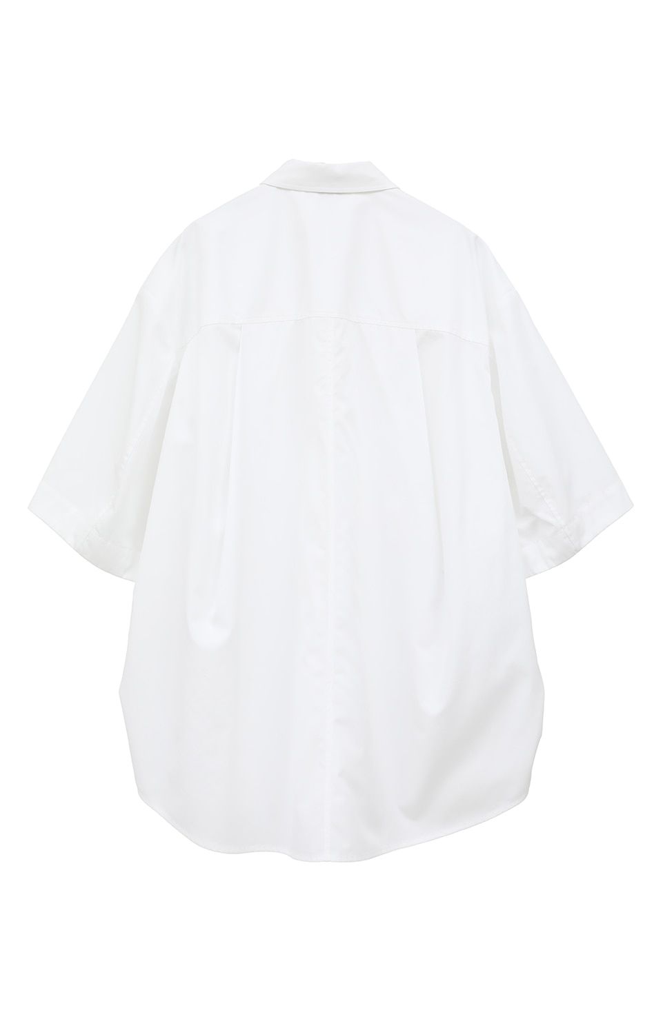 CLANE - ヒュージーシャツ - HALF SLEEVE HUGE SHIRTS WHITE