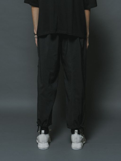 撥水イージークロップドパンツ (A-BLACK)