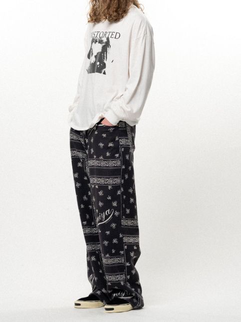 "DISTORTED Girl" L/S T-shirt (WHITE) - ロングスリーブカットソー