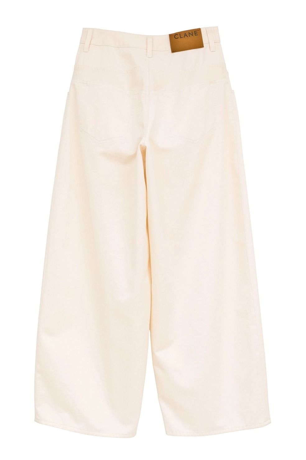 ローウエストバレルパンツ -  LOW WAIST BARREL PANTS (IVORY)