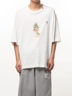 レオン プリント Tシャツ - Leon Printed T-shirt (WHITE)