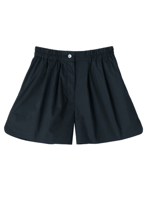 コットンボクシーショートパンツ - NAVY