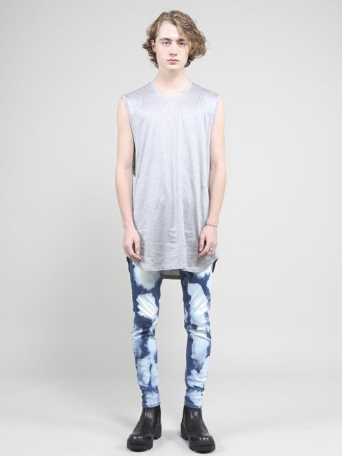 プライマリー天竺タンクトップ - Tank Top - HEATHER GRAY