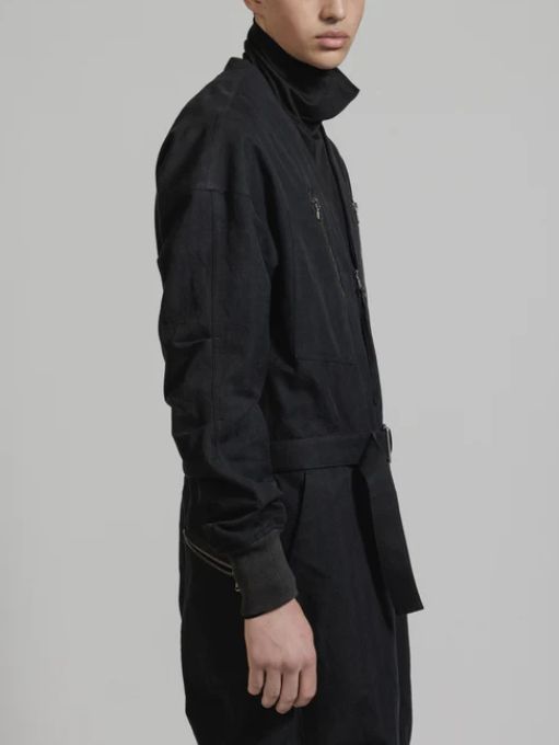ヘリンボーン ジャンプスーツ - HERRINGBONE JUMPSUIT