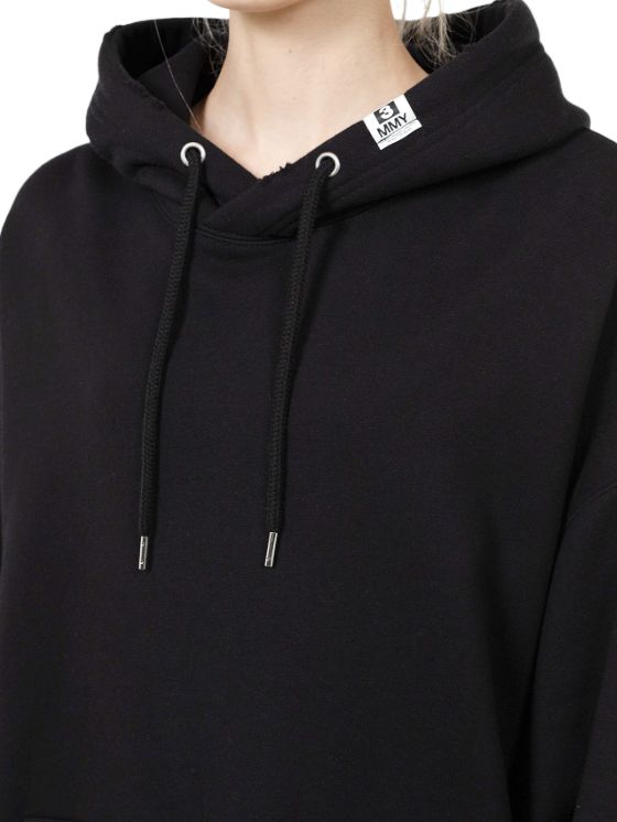 【レディース】フーディーコンバインドドレス | Hoodie Combined Dress (BLACK)