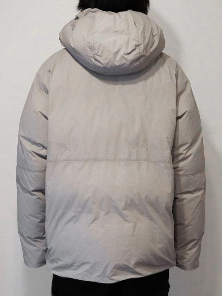 700FIL ダウンジャケット  -  GARMENT DYED DOWN JACKET  FADE GRAY