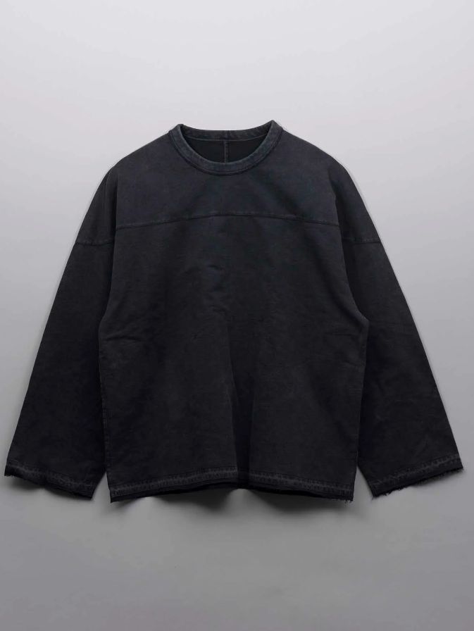 ロングスリーブ カットソー - CPigment-Dye Sweat Prime-Over Football Crew Neck Long-Sleeve T-Shirts