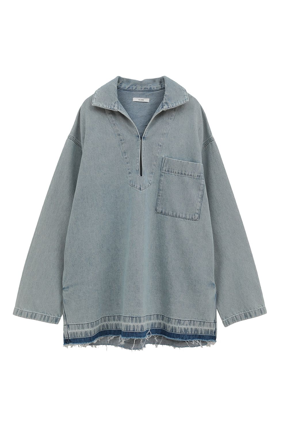 ライトオンス デニムシャツ - DENIM OVER SKIPPER SHIRTS (INDIGO)