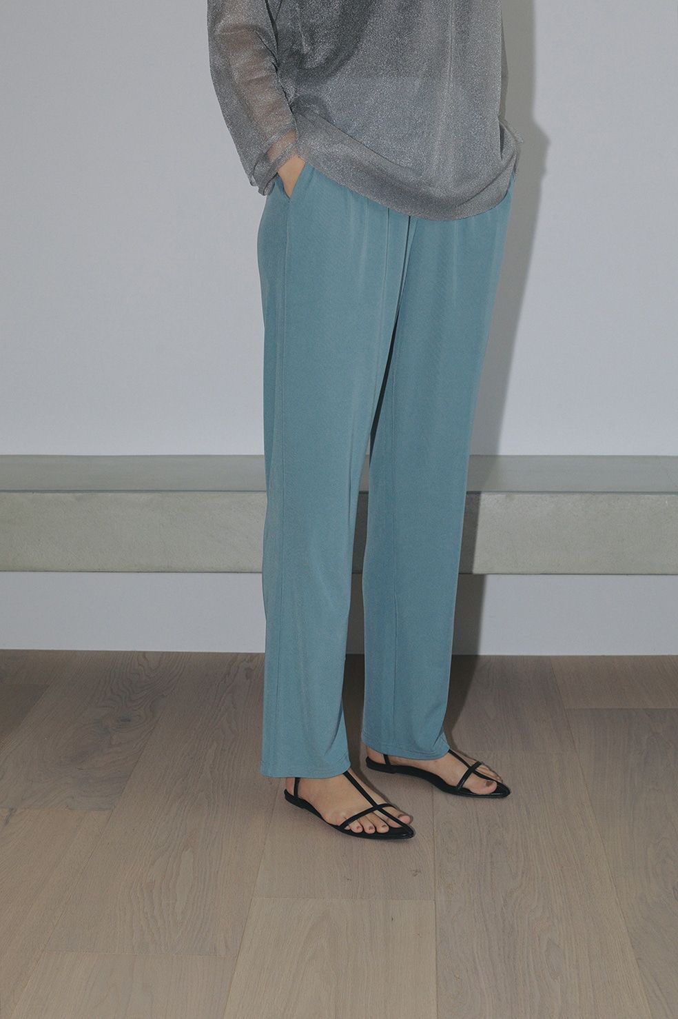 ルーズカット パンツ - LOOSE CUT PANTS - BLUE