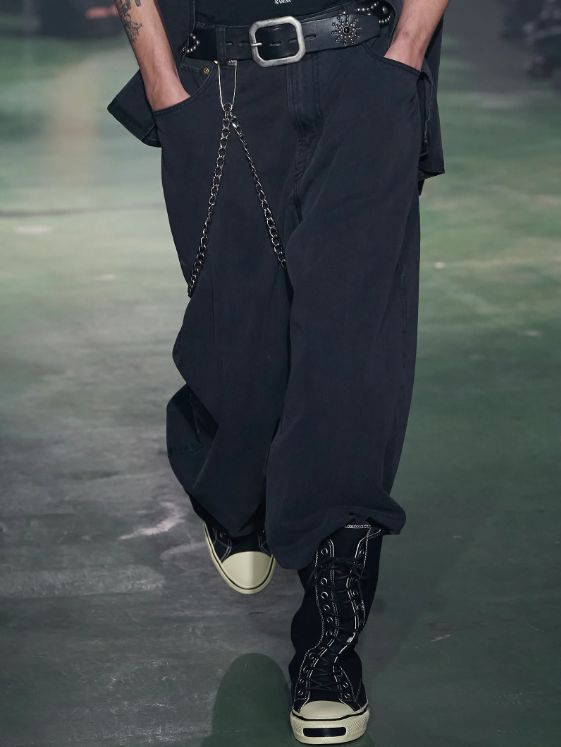 Double Wallet Chain - ダブルウォレットチェーン - BLACK