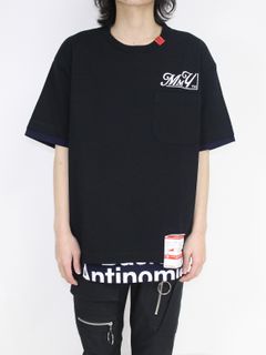 プリンテッドTシャツ - MMY Printed T-shirt - BLACK