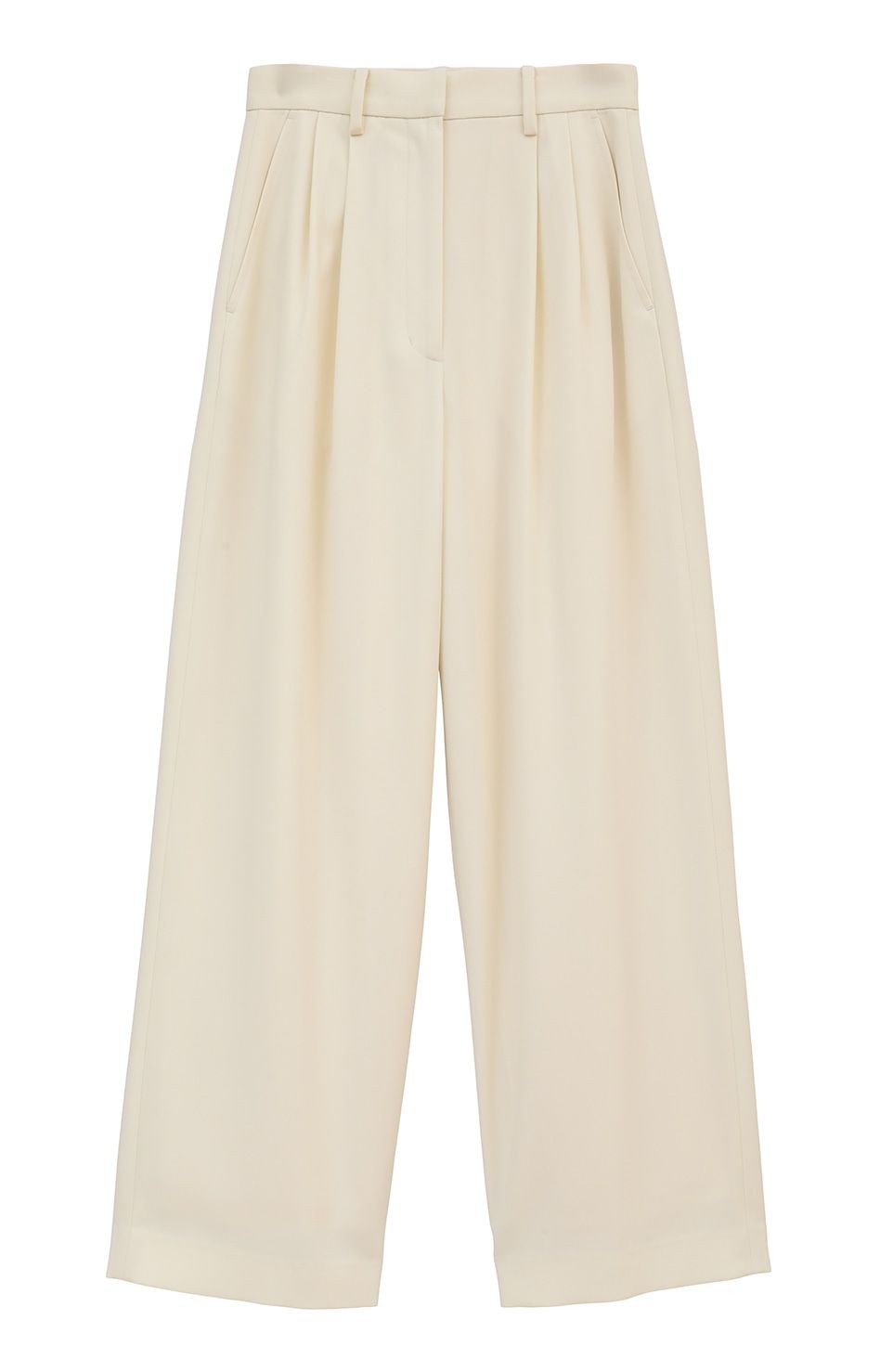 CLANE - 【24SS】ベーシックタックパンツ - BASIC TUCK PANTS - BEIGE