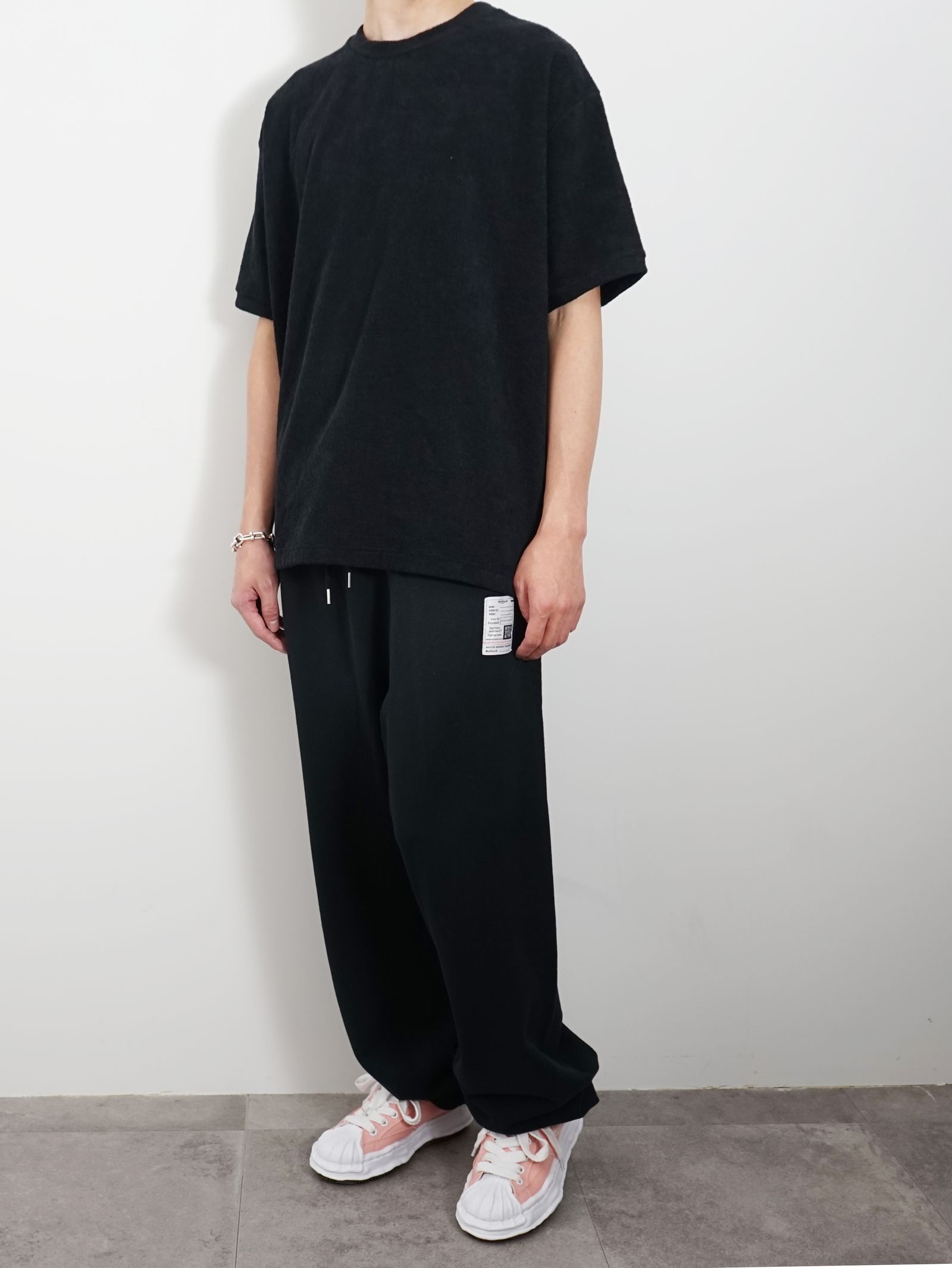 TF Tシャツ ショートパイル - BLACK