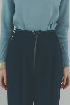 8mm ナローベルト  - THIN LINE BELT BLACK