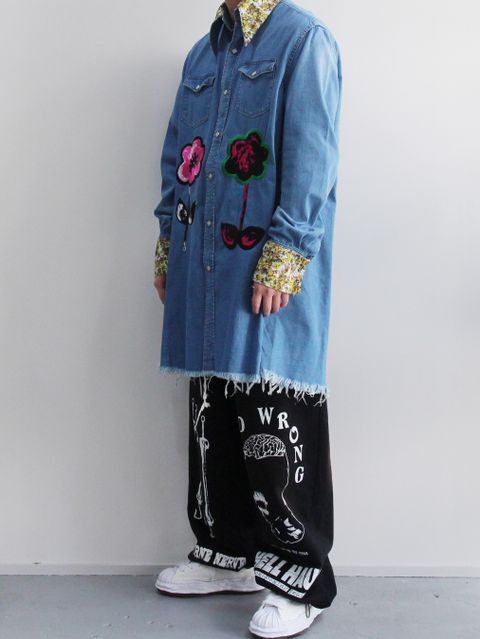 KIDILL × MINEDENIM コラボ インディゴデニム コーデ