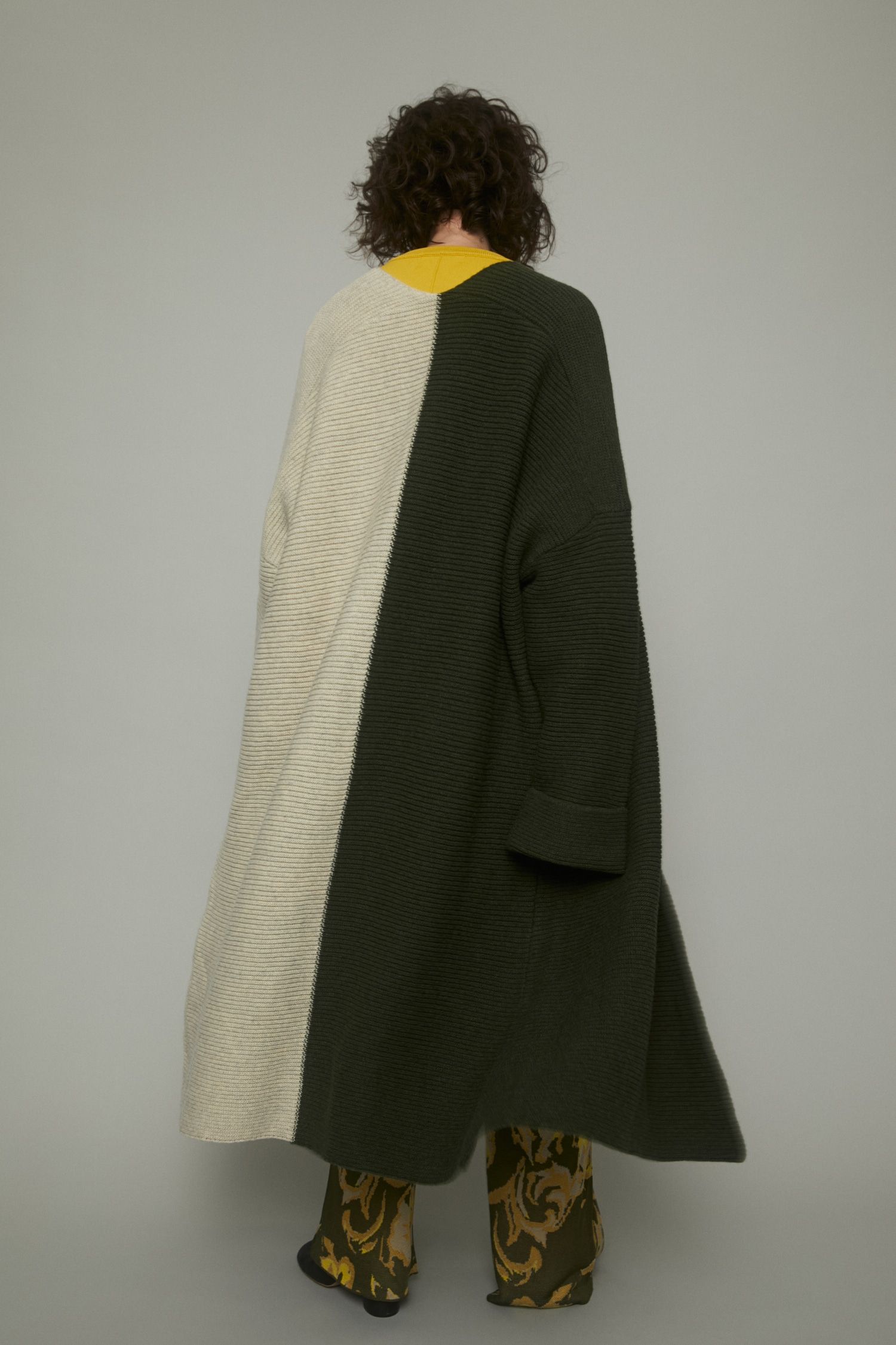 カラー ブロック ハオリ  - Color block haori - KHIKI