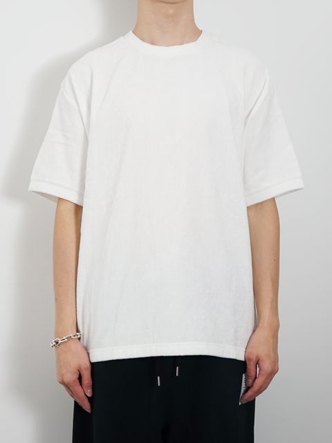 TF Tシャツ ショートパイル - WHITE