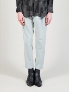 T/Rライトギャバ 2タックパンツ - 2 Tuck Pants - MINT GREEN