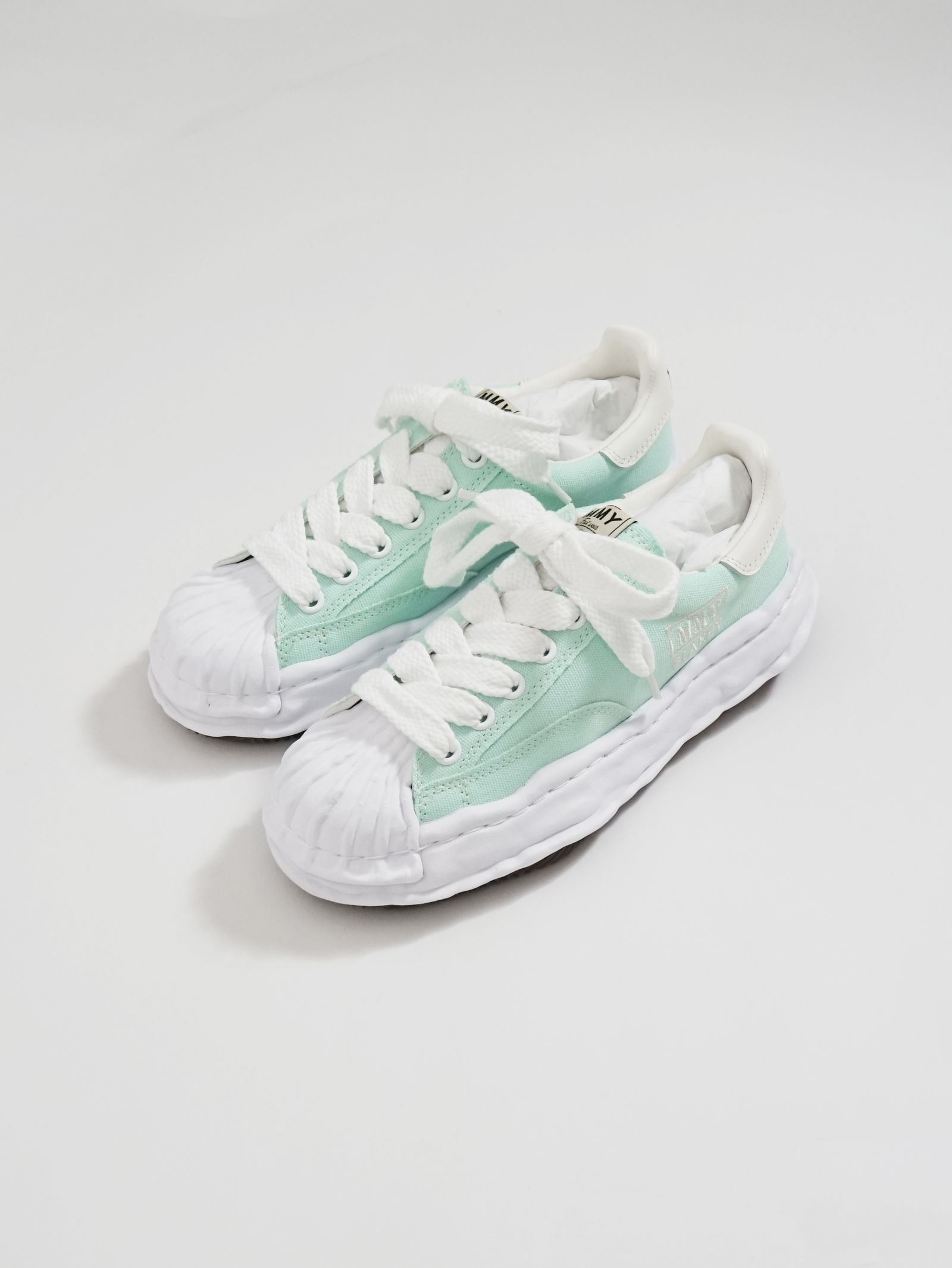 オリジナルソールスニーカー "BLAKEY / ブレイキー"- LT.BLUE - OG Sole Canvas Low-top Sneaker - A08FW735