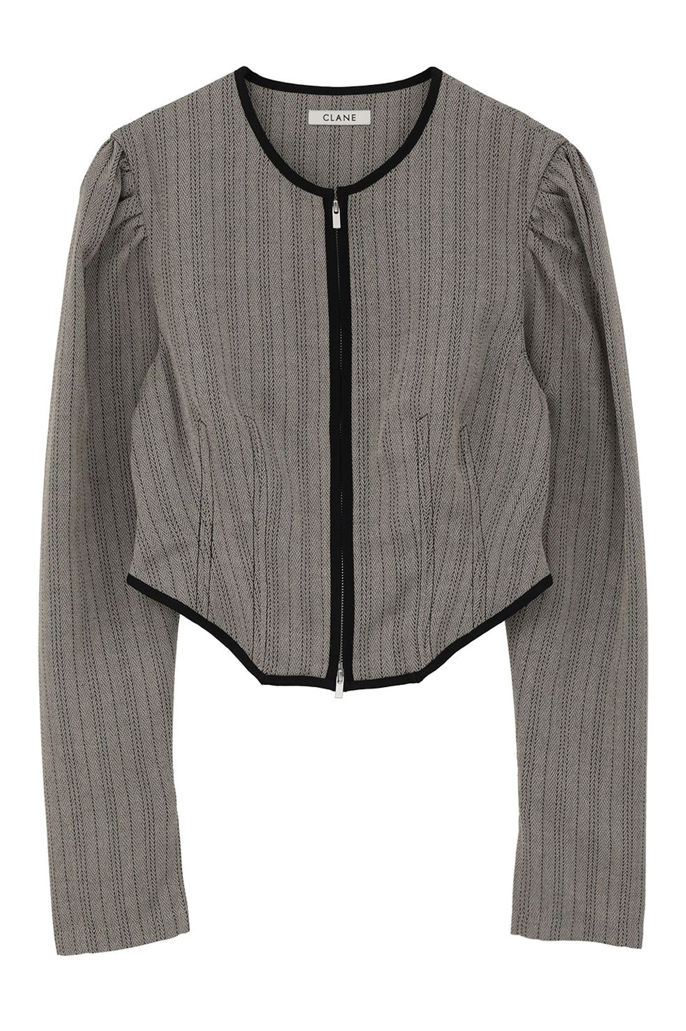 コルセットトップス -  HERRINGBONE CORSET DETAIL TOPS (MIX)