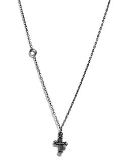 チェーン ミニ ネックレス クロス  - chain mini cross - M7410