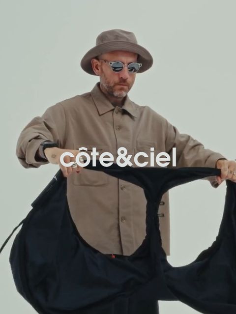 côte&ciel 注目のハイブリットトートバッグ"PO"は「持ち歩くものではなく、着る鞄」