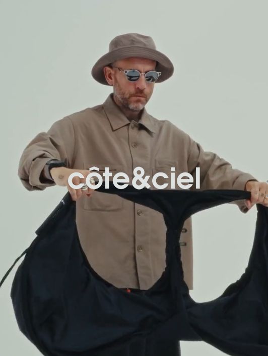 côte&ciel 注目のハイブリットトートバッグ"PO"は「持ち歩くものではなく、着る鞄」