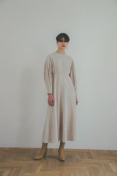 カットレース 刺繍 ワンピース -  CUT EMBROIDERY ONE PIECE