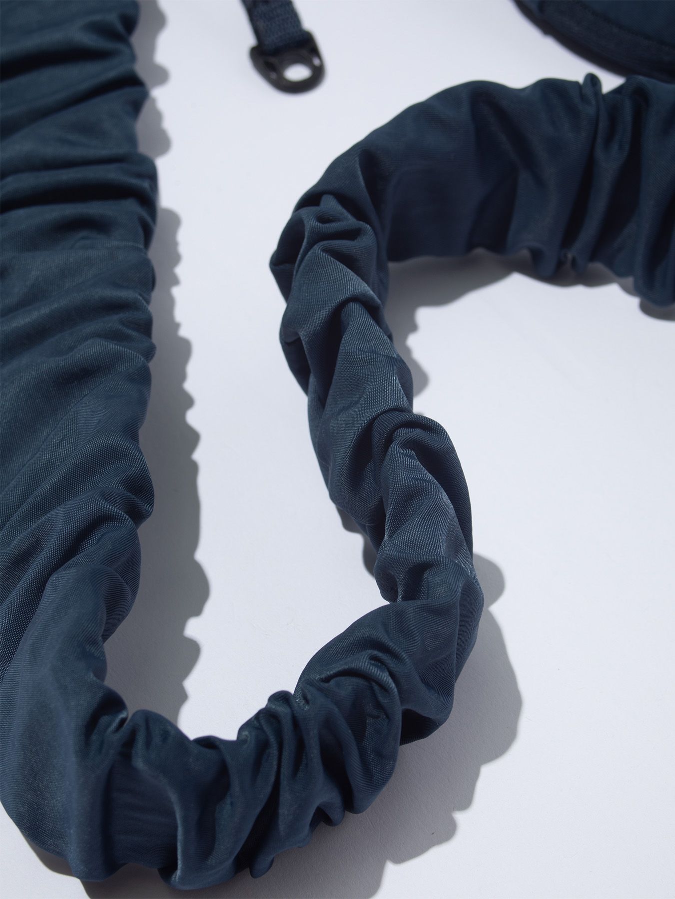 テクスチャード ツイル ポーチバッグ  / TEXTURED TWILL POUCH （Navy)