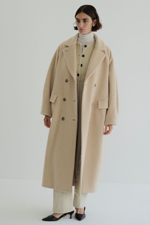 ダブルウール ロングコート - DOUBLE WOOL LONG COAT - IVORY