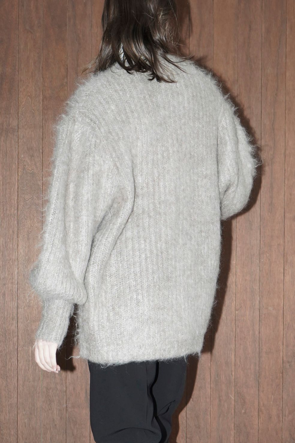 CLANE - カラー モヘア シャギー カーディガン - COLOR MOHAIR SHAGGY