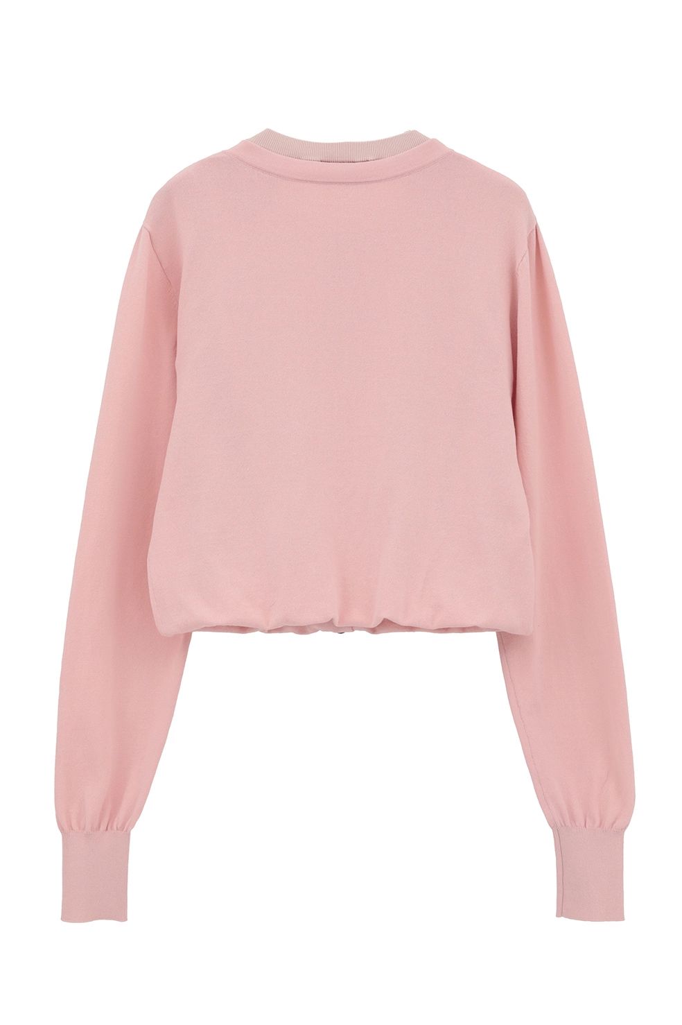 レイヤーニットカーディガン - W LAYERED KNIT CARDIGAN (PINK)