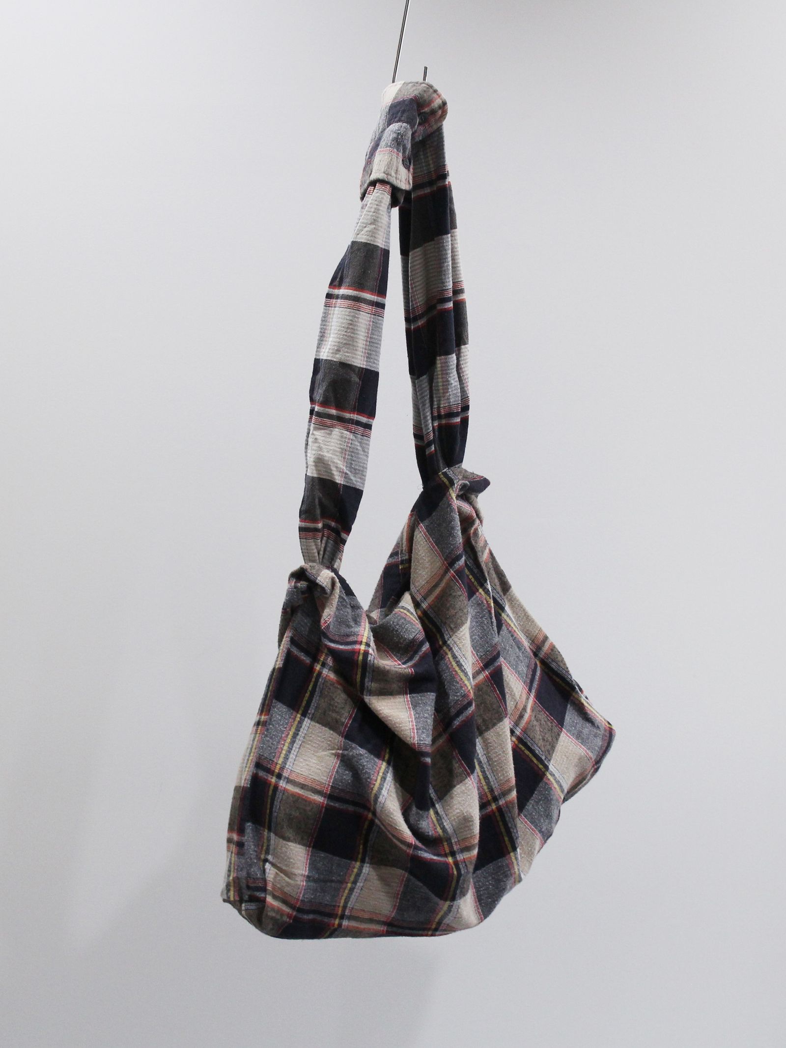 SEVEN BY SEVEN - リワーク シャツ バッグ - REWORK SHIRT BAG SEVEN BY SEVEN - リワーク シャツ バッグ - REWORK SHIRT BAG