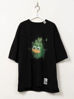 レオンプリントTシャツ -  Leon Printed T-shirt （BLACK)