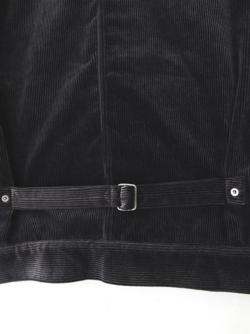 【22-23AW】 "1ST TYPE CORDUROY JACKET - Modal mix -" - GREY