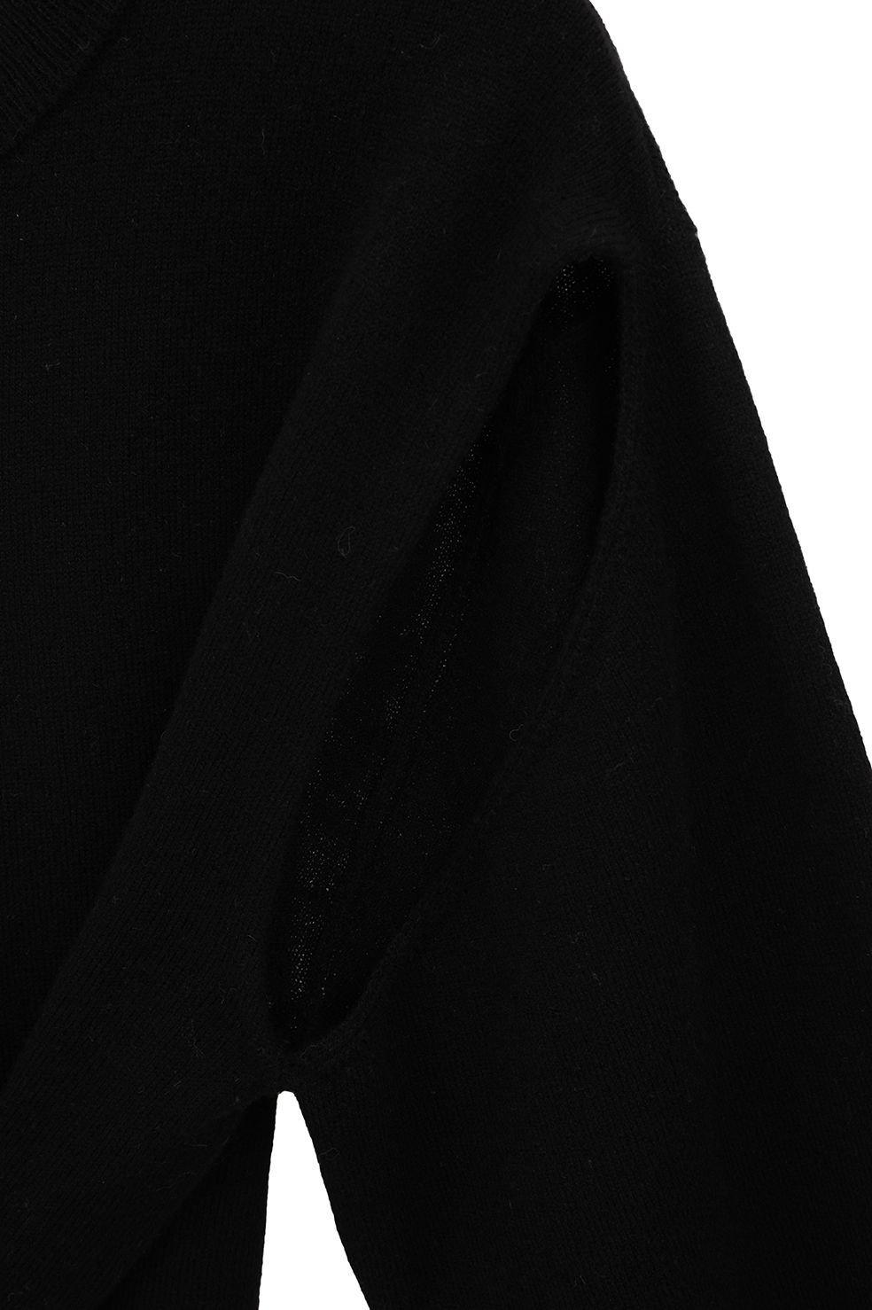 アレンジニットトップス - ARRANGE KNIT TOPS BLACK
