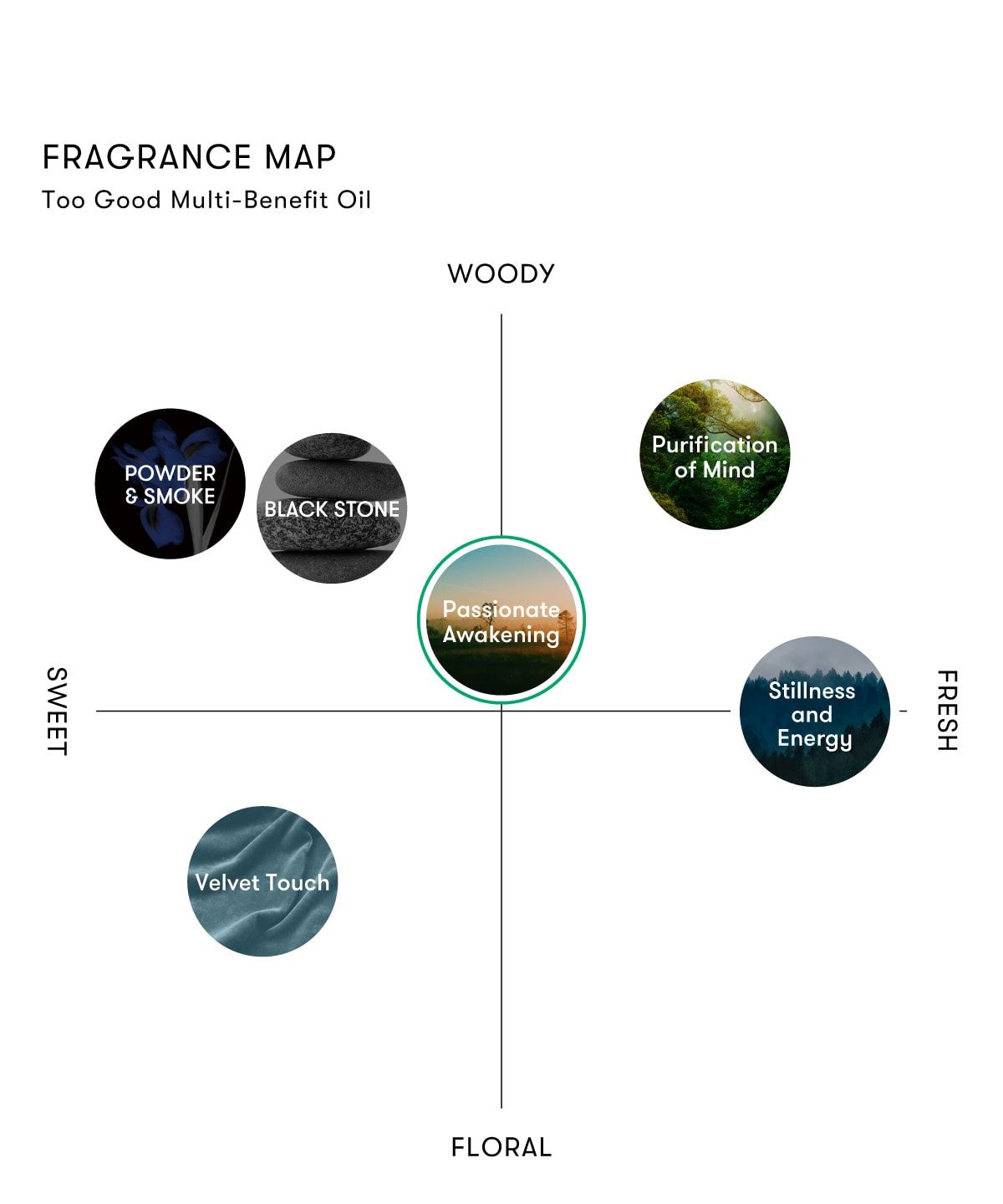 トゥーグッド マルチベネフィットオイル / Passionate Awakening（情熱的な目覚め） (50ml)