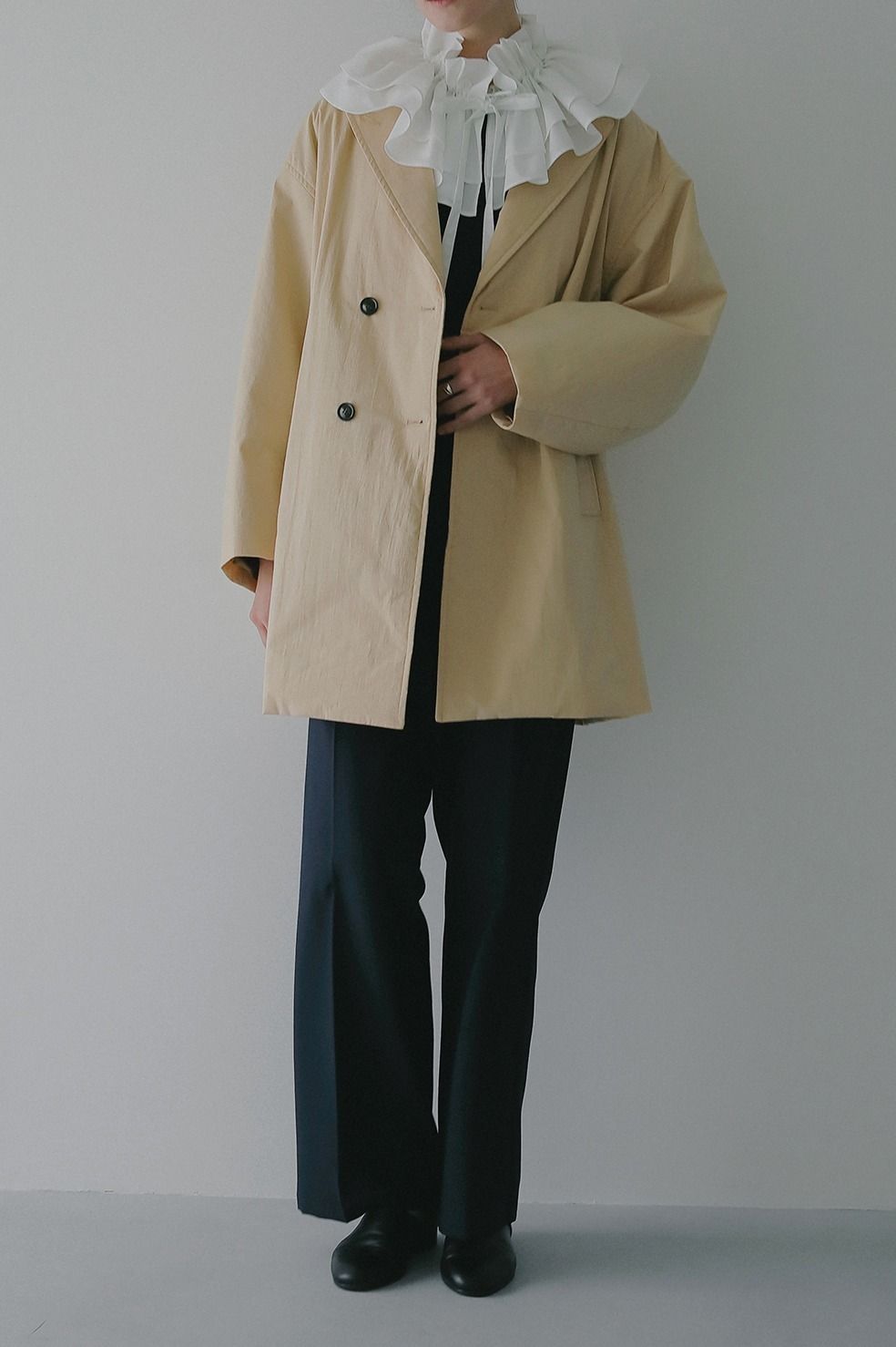 ハーフコート -  BATTING HARF COAT(BEIGE)