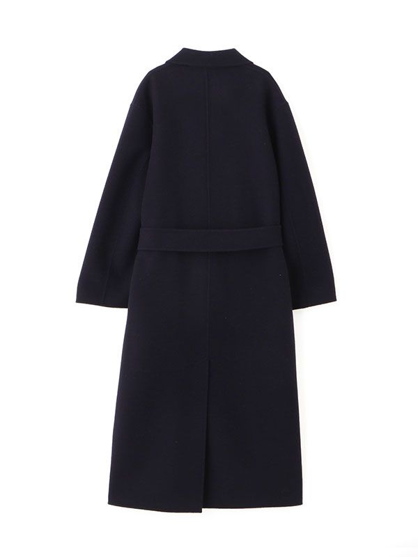 メルトンロングリバーコート (NAVY)