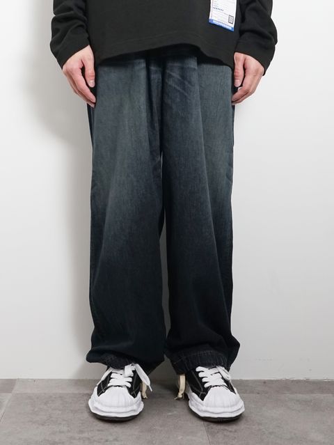 ライトデニム ワイドパンツ - Light Denim Wide Pants - INDIGO