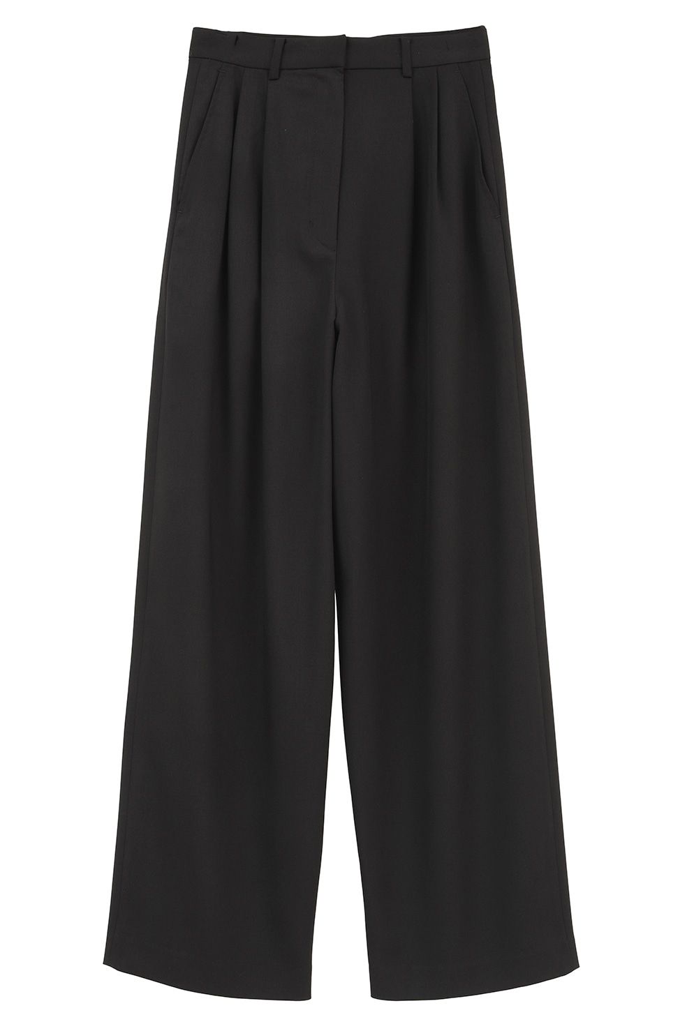 【26AW】ベーシックタックパンツ - BASIC TUCK PANTS (BLACK)